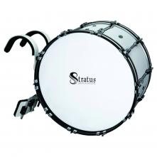 BOMBO DE MARCHA 16"x14" COM COLETE STRATUS PERCUSSION