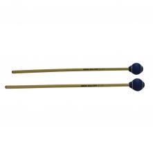 Par de baquetas marca Mike Balter para Vibrafone e Marimba, modelo 23R Rattan Handles Blue