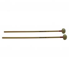 Par de baquetas marca Mike Balter para Marimba, modelo 74R Rattan Handles Rubber Wound