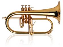 Flugelhorn Profissional marca ADAMS, afinação em Bb, modelo F1.