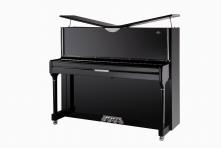 Piano vertical, marca MASCHMANN, 88 teclas, 03 pedais