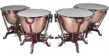 Tímpanos marca Adams modelo Philharmonic Ligth Classic,20",23",26",29",32". Cobre martelado e abaulado.