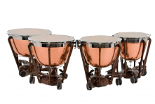 Tímpanos Sinfonicos marca STRATUS PERCUSSION disponiveis em 20",23",26",29",32" fuste em cobre liso ou martelado